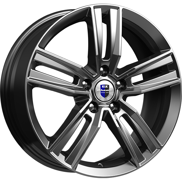 Диски K&K Танаис 7x18/5x114.3 D67.1 ET35 K-AND-K-DARK-PLATINUM