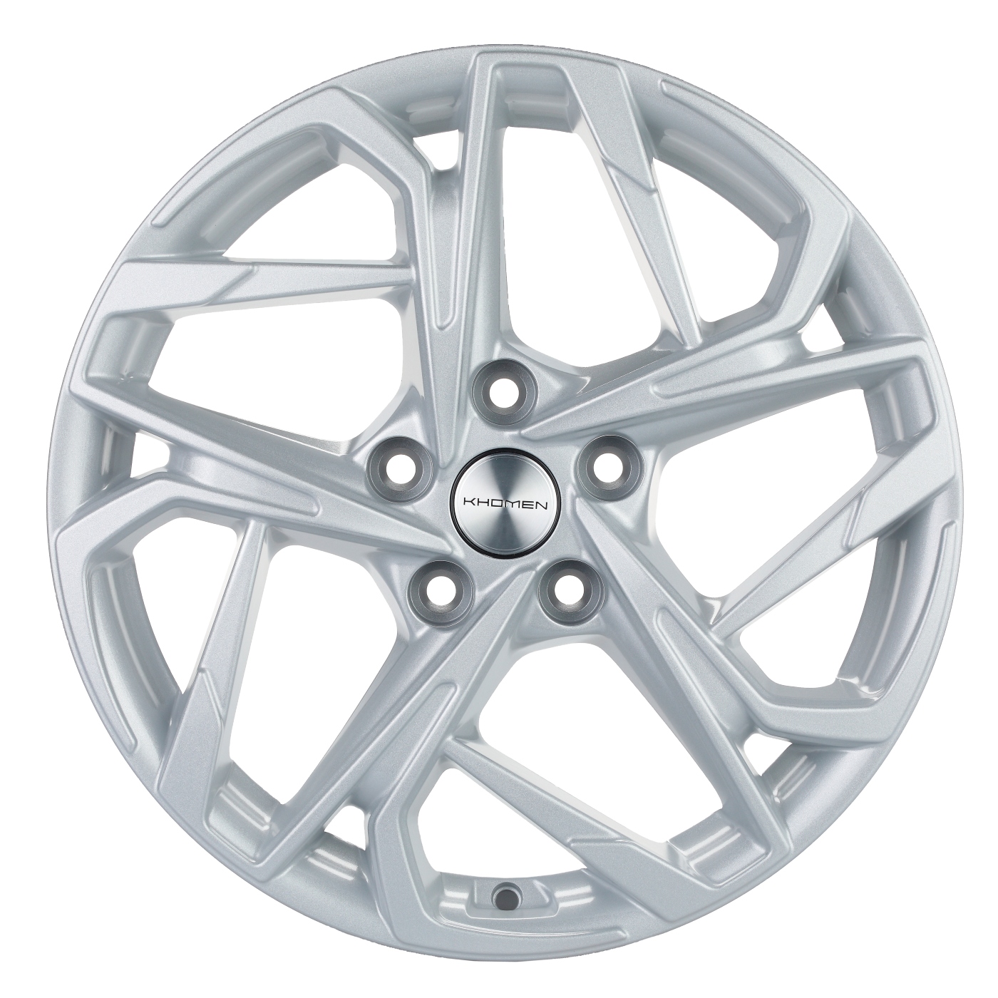 Диски Khomen Wheels KHW1716 7x17/5x108 D54.1 ET40 KHOMEN-WHEELS-F-SILVER