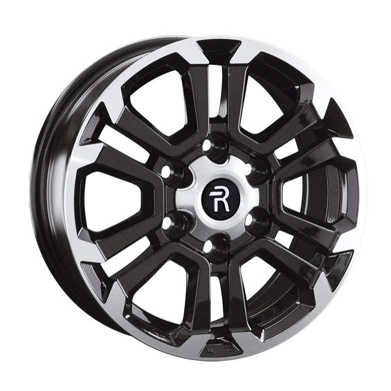 Диски Replica MI168 7x16/6x139.7 D67.1 ET38 REPLICA-BKF