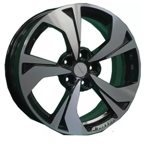 Диски Khomen Wheels KHW1724 7x17/5x114.3 D66.1 ET35 KHOMEN-WHEELS-BLACK-FP