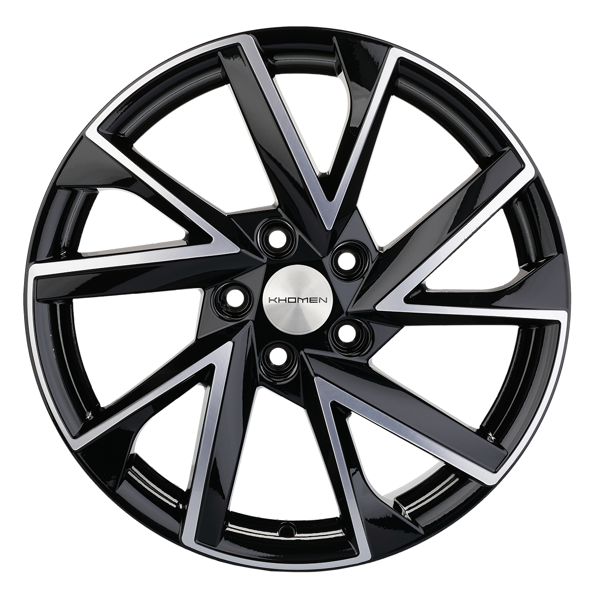 Диски Khomen Wheels KHW1714 7x17/5x108 D54.1 ET40 KHOMEN-WHEELS-BLACK-FP