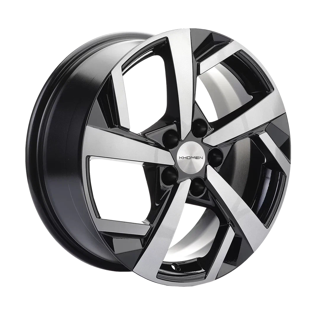 Диски Khomen Wheels KHW1712 7x17/5x108 D54.1 ET40 KHOMEN-WHEELS-BLACK-FP