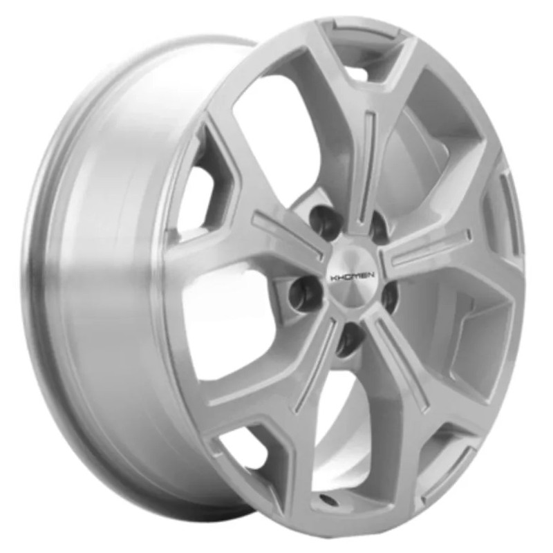 Диски Khomen Wheels KHW1710(2) 6.5x17/5x120 D65.1 ET55 KHOMEN-WHEELS-F-SILVER
