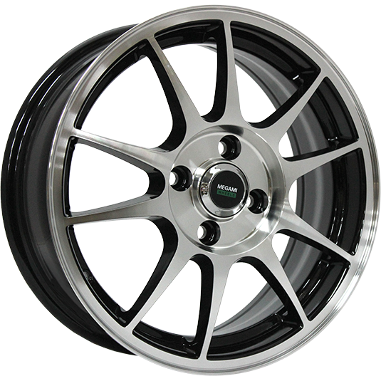 Диски Megami MGM-5 6x14/4x98 D58.6 ET35 MEGAMI-BKF