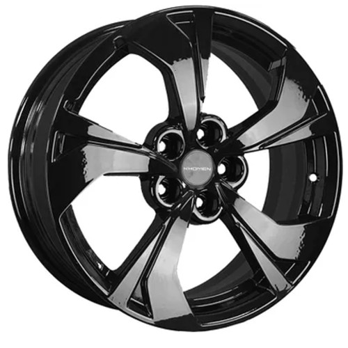 Диски Khomen Wheels KHW1724 7x17/5x114.3 D67.1 ET48 KHOMEN-WHEELS-BLACK