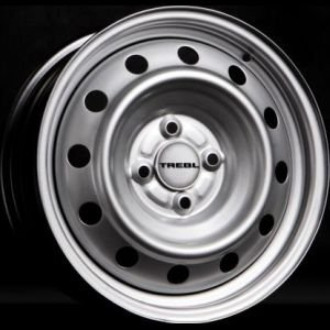 Диски Trebl 52A35D 5.5x13/4x100 D57.1 ET35 TREBL-SILVER