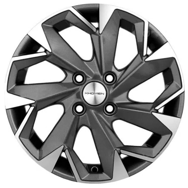 Диски Khomen Wheels KHW1402 5.5x14/4x98 D58.6 ET35 KHOMEN-WHEELS-GRAY-FP