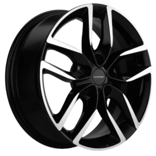 Диски Khomen Wheels KHW1708 6.5x17/5x108 D65.1 ET43 KHOMEN-WHEELS-BLACK-FP