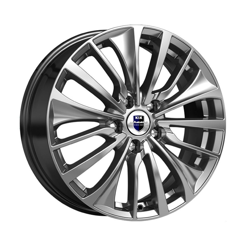 Диски K&K Flanker 6.5x17/5x108 D60.1 ET33 K-AND-K-DARK-PLATINUM