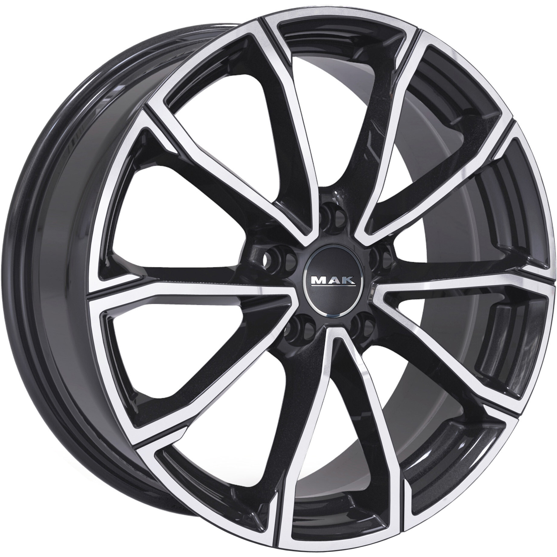 Диски Mak DaVinci 7x17/5x114.3 D66.1 ET35 MAK-BLACK-MIRROR