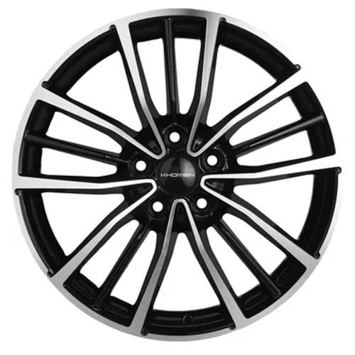Диски Khomen Wheels KHW1812 7x18/5x108 D60.1 ET36 KHOMEN-WHEELS-BLACK-FP