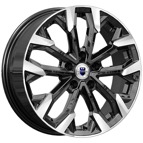 Диски K&K Морейн 6.5x17/5x112 D66.6 ET43 K-AND-K-ALMAZ-CHERNYY