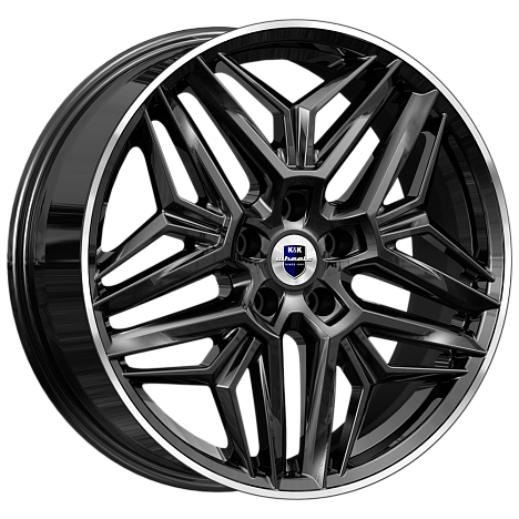 Диски K&K Колумб 7x19/5x112 D66.6 ET40 K-AND-K-ALMAZ-CHERNYY