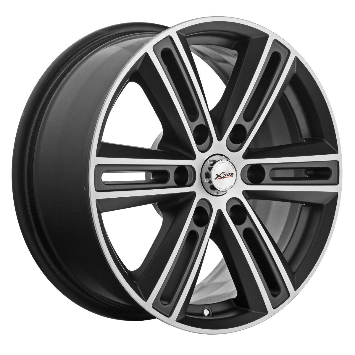 Диски X'trike X-124 7.5x17/6x114.3 D66.1 ET30 X-TRIKE-BKM-FP