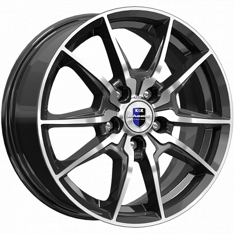 Диски K&K Адамар 6.5x16/5x112 D66.6 ET38 K-AND-K-ALMAZ-CHERNYY
