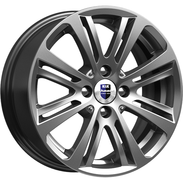 Диски K&K Беринг 6.5x15/4x98 D58.6 ET30 K-AND-K-DARK-PLATINUM