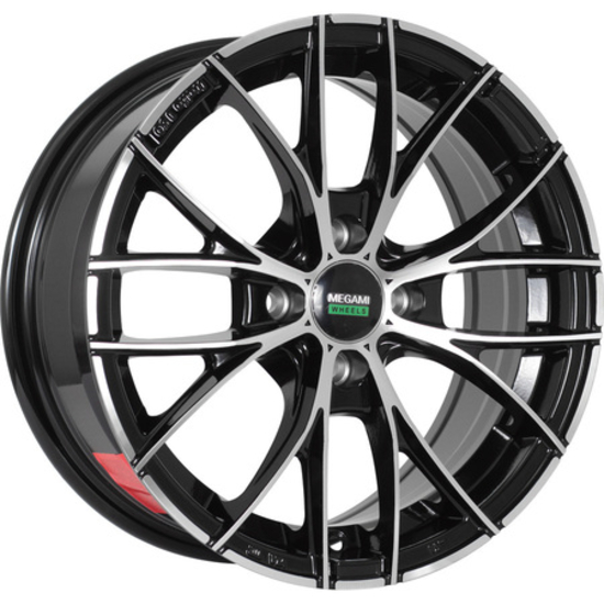 Диски Megami MGM-28 6.5x15/4x114.3 D66.1 ET40 MEGAMI-BKF