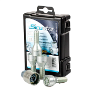 Болты секретные Farad SicuStar VN330/2 M12x1.25 S30 H17 Zn конус