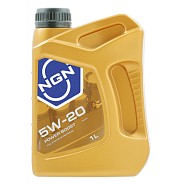 Моторное масло NGN Power Boost 5W20 синтетическое 1 л