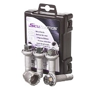 Болты секретные Farad SicuKosmos Z4/M M14x1.5 S45 H17 Cr сфера R14